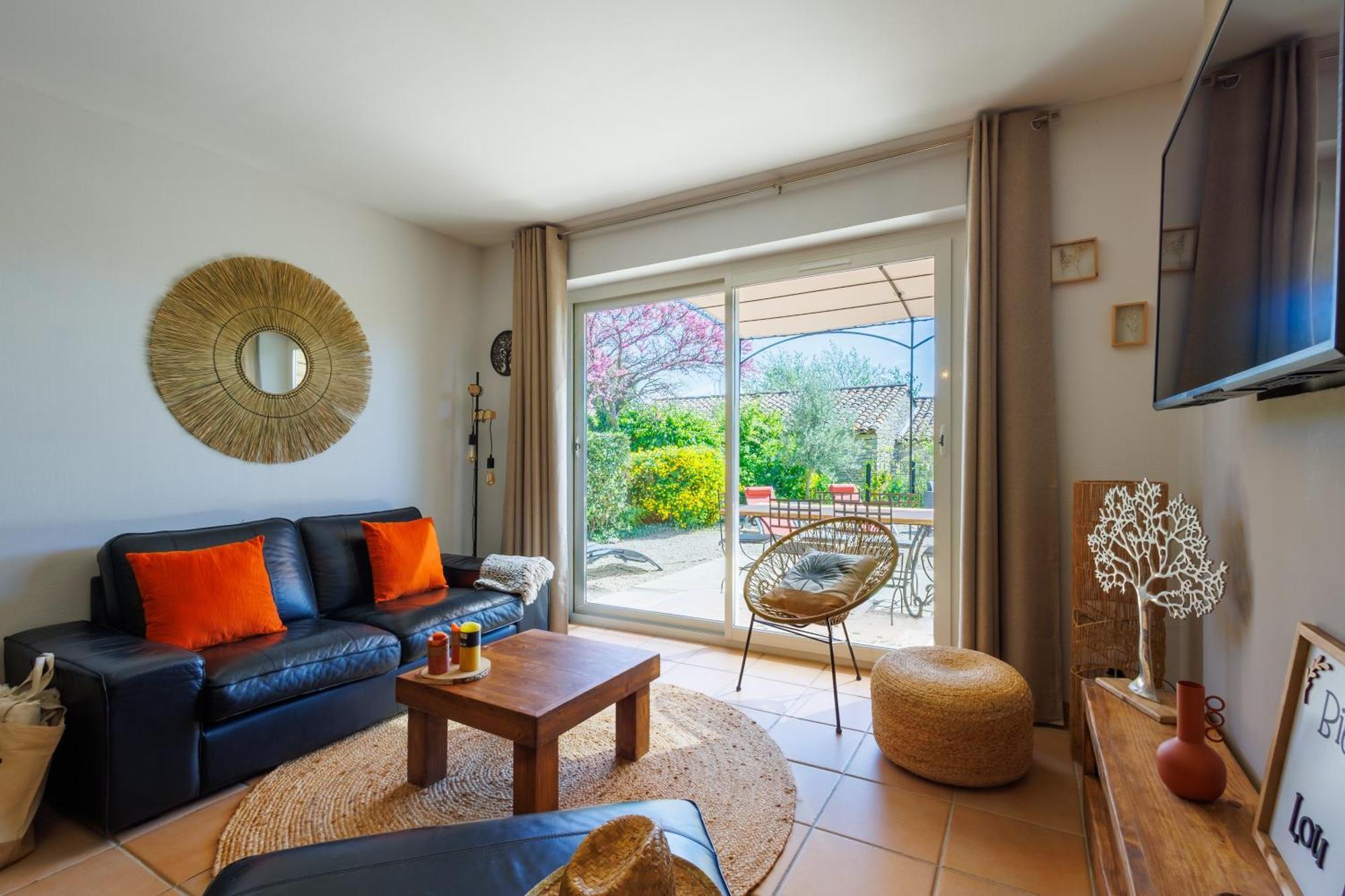 Villa Lou Karo - Piscine Partagee - Parking Prive Gordes Exterior foto