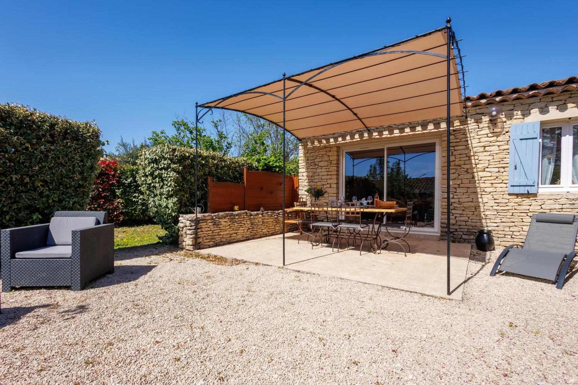Villa Lou Karo - Piscine Partagee - Parking Prive Gordes Exterior foto